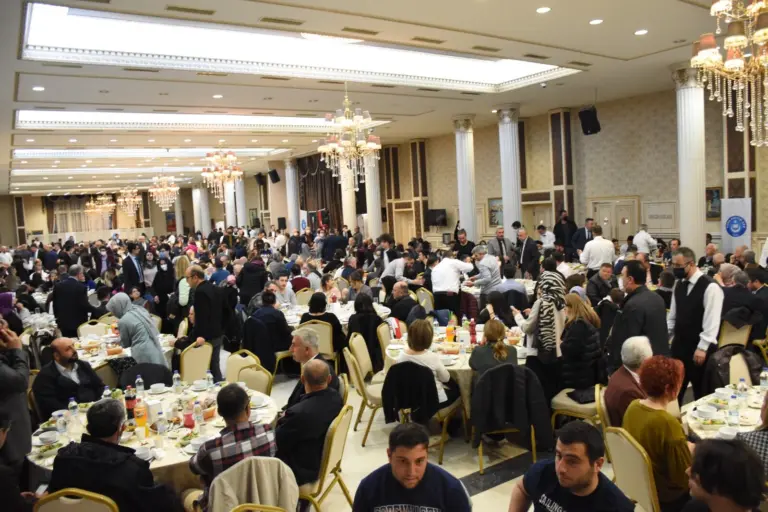 İftar programımız yoğun katılımla gerçekleşti